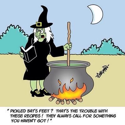 Анекдоты про ведьм в картинках