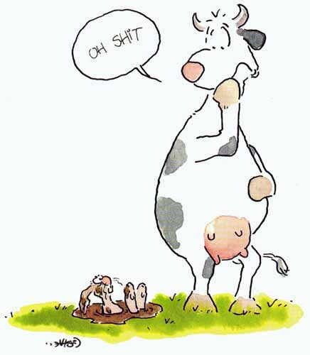 Молоко карикатура