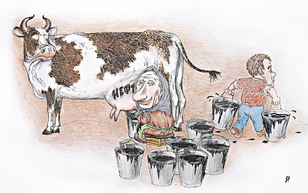 Дойная корова карикатура