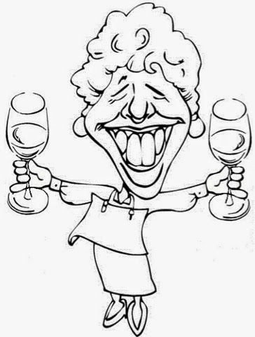 Карикатура раскраска