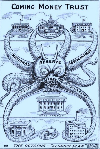 Карикатура Standard Oil Monopoly