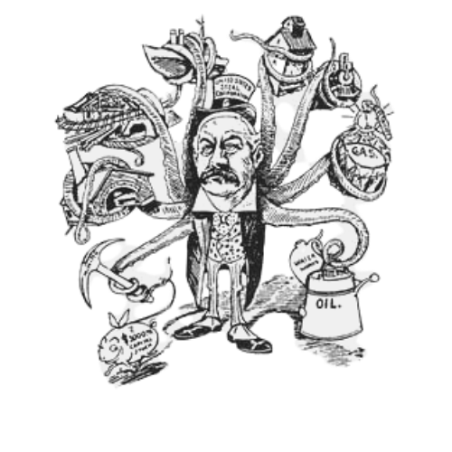 Рокфеллеровский спрут карикатура (48 фото)