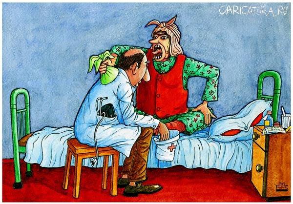 Карикатуры про больных