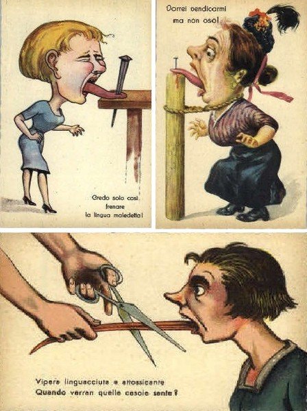 Карикатуры на женщин