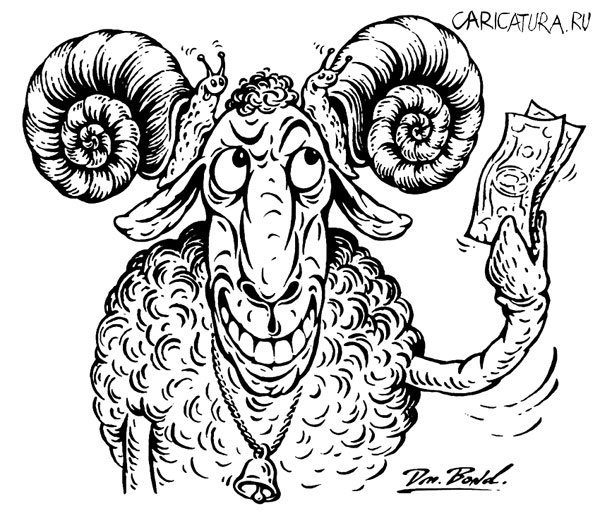 Карикатуры митингующих