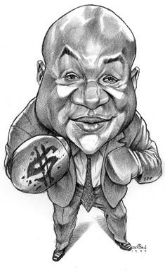 Шарж боксер