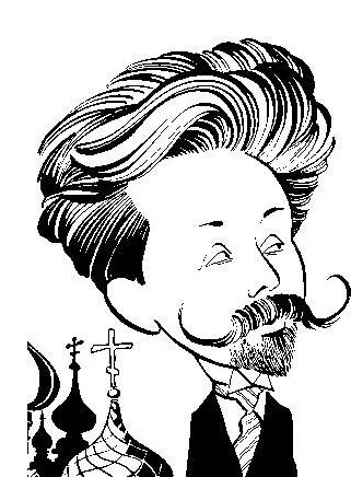 Шесть композиторов шарж