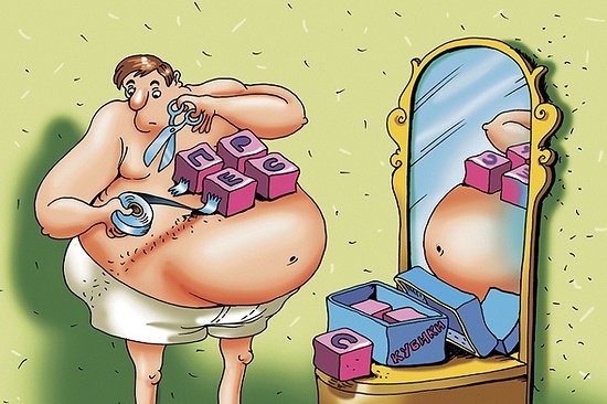 Приколы про толстых мужиков