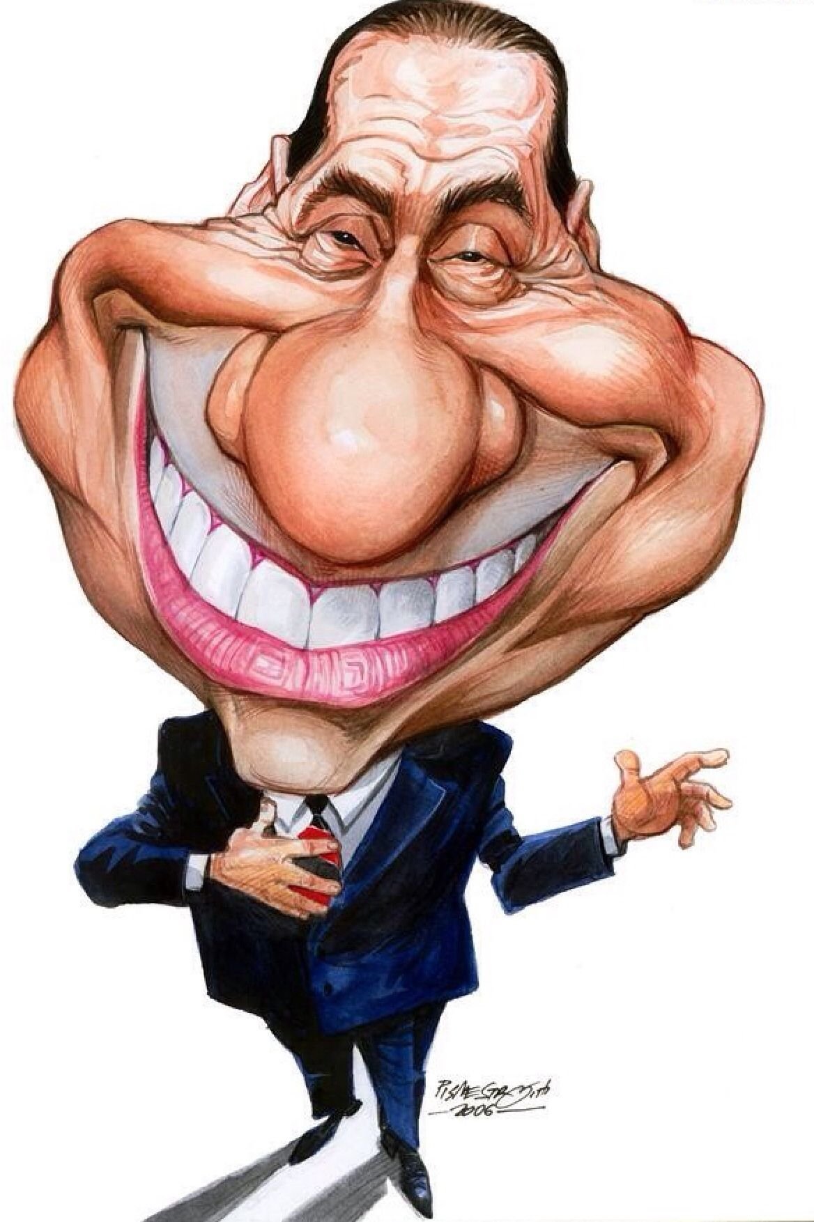 Карикатуры на Сильвио Берлускони