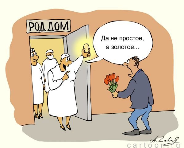 Роддом карикатура