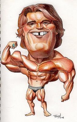 Арнольд Шварценеггер шарж