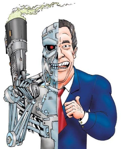 Терминатор мультяшный