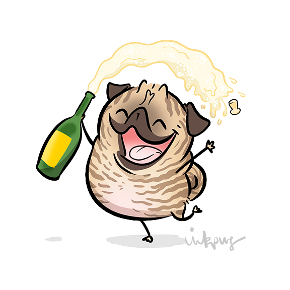 Inkpug мопсы