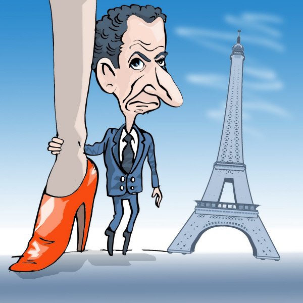 Карикатуры на французов