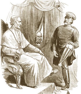 Карикатура бисмарк объединение Германии