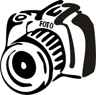 Фотоаппарат трафарет