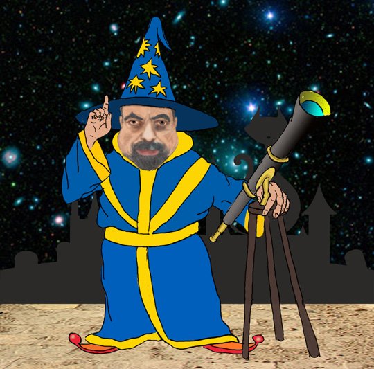 Звездочет астролог мультяшный