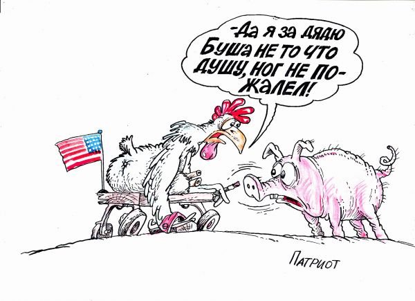 Патриотизм карикатура