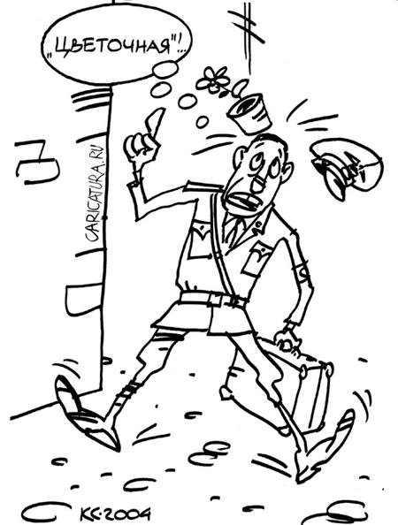 Штирлиц карикатура