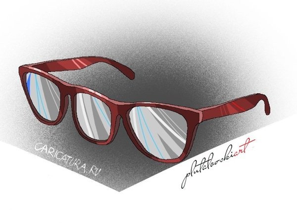 Шарж очки