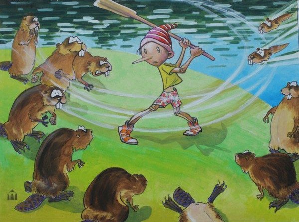 Буратино и бобёр