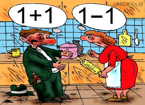 Математика карикатура