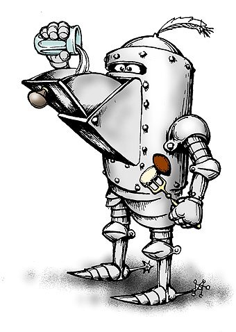 Рыцарь карикатура