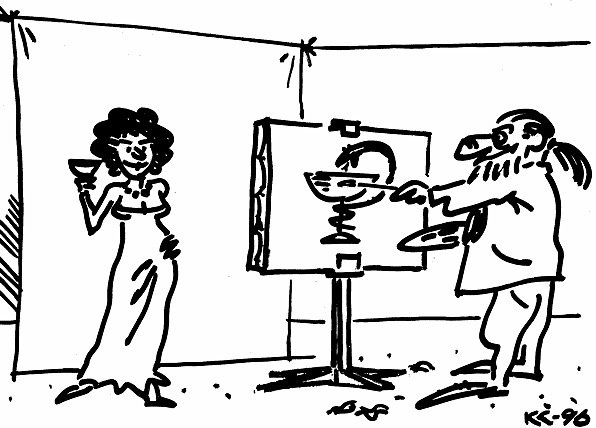 Карикатура художница