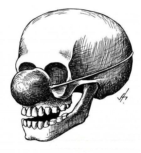 Череп прикол