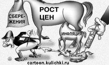 Рост инфляции карикатуры