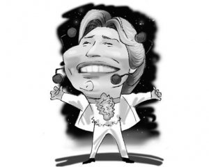 Карикатура на Баскова