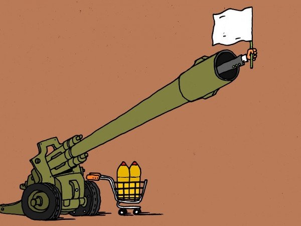 Перемирие рисунки карикатуры
