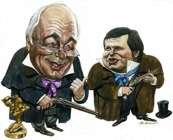 Соловьев карикатура