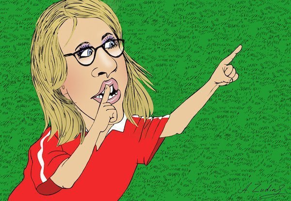 Ксения Собчак шарж