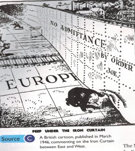 Железный занавес плакат