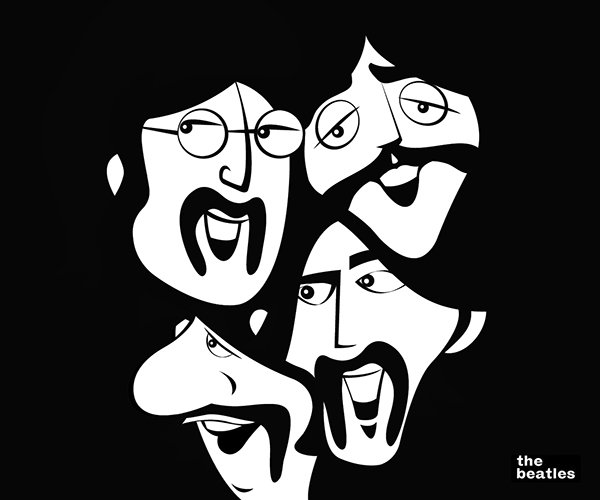 Битлз шарж