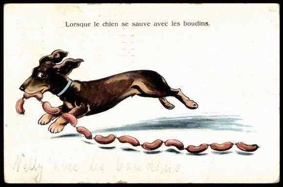 Такса карикатура