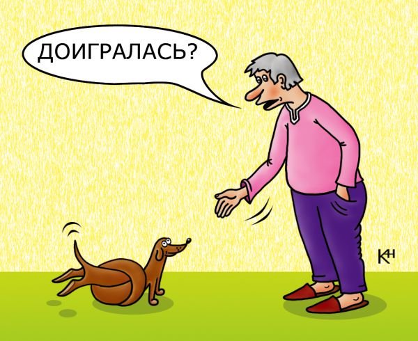 Карикатуры про собак смешные