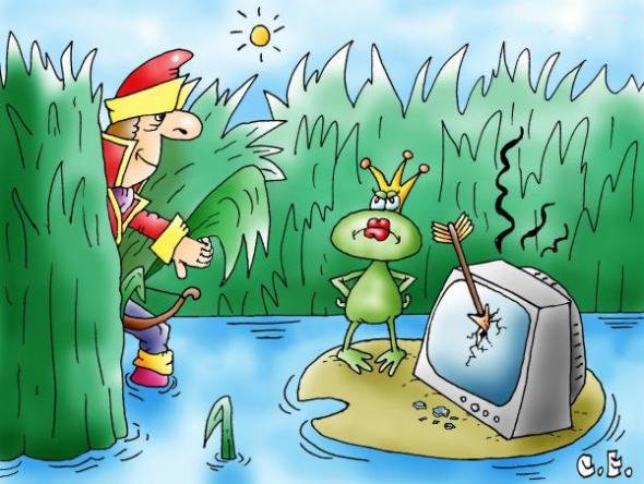 Карикатуры на сказки