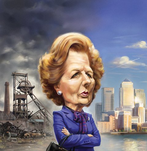 Советские карикатуры на Маргарет Тэтчер