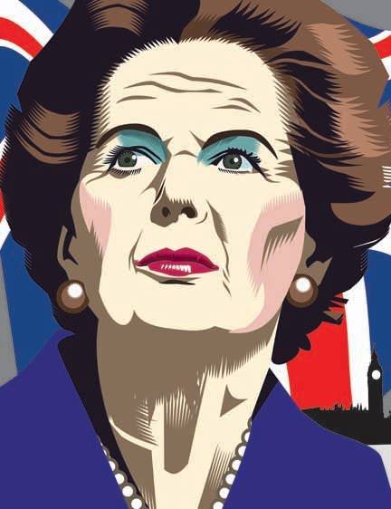 Маргарет Тэтчер карикатуры