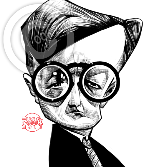 Натан портрет Шостаковича