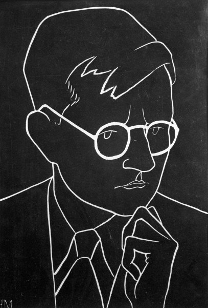 Сергей Прокофьев шарж