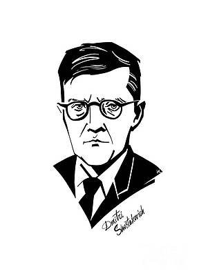 Прокофьев композитор шарж