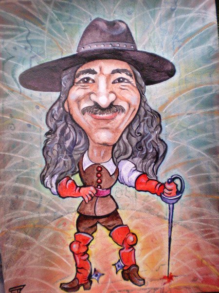 Михаил Боярский карикатура