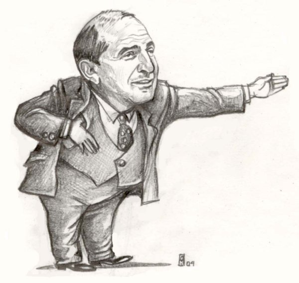 Борис Березовский карикатура