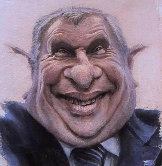 Игорь Сечин шарж