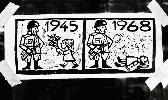 Западные карикатуры на Брежнева