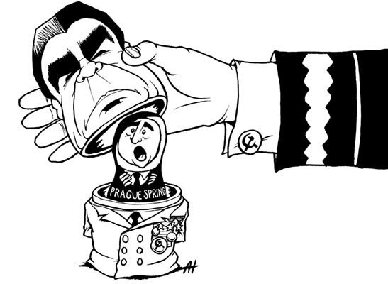 Чехия 1968 плакаты