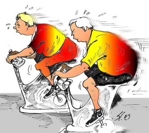 Карикатура DW Красноярск